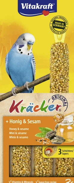 Vitakraft Kräcker® Honig & Sesam 3 Stück / 90 g