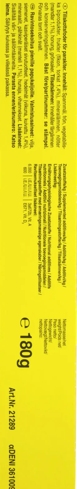 Vitakraft Kräcker® Mandel & Feige 2 Stück / 180 g