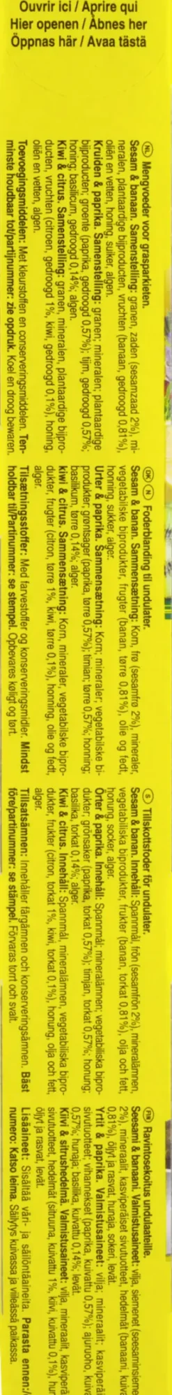 Vitakraft Kräcker® Trio Banane Kräuter Kiwi 3 Stück / 90 g
