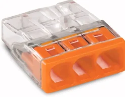 Wago Compact Steckklemme Anzahl Leiter: 3, 0,5 - 2,5 mm², 100 Stück
