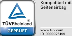 Walser Autositzbezug DotSpot Premium Vordersitze grau schwarz