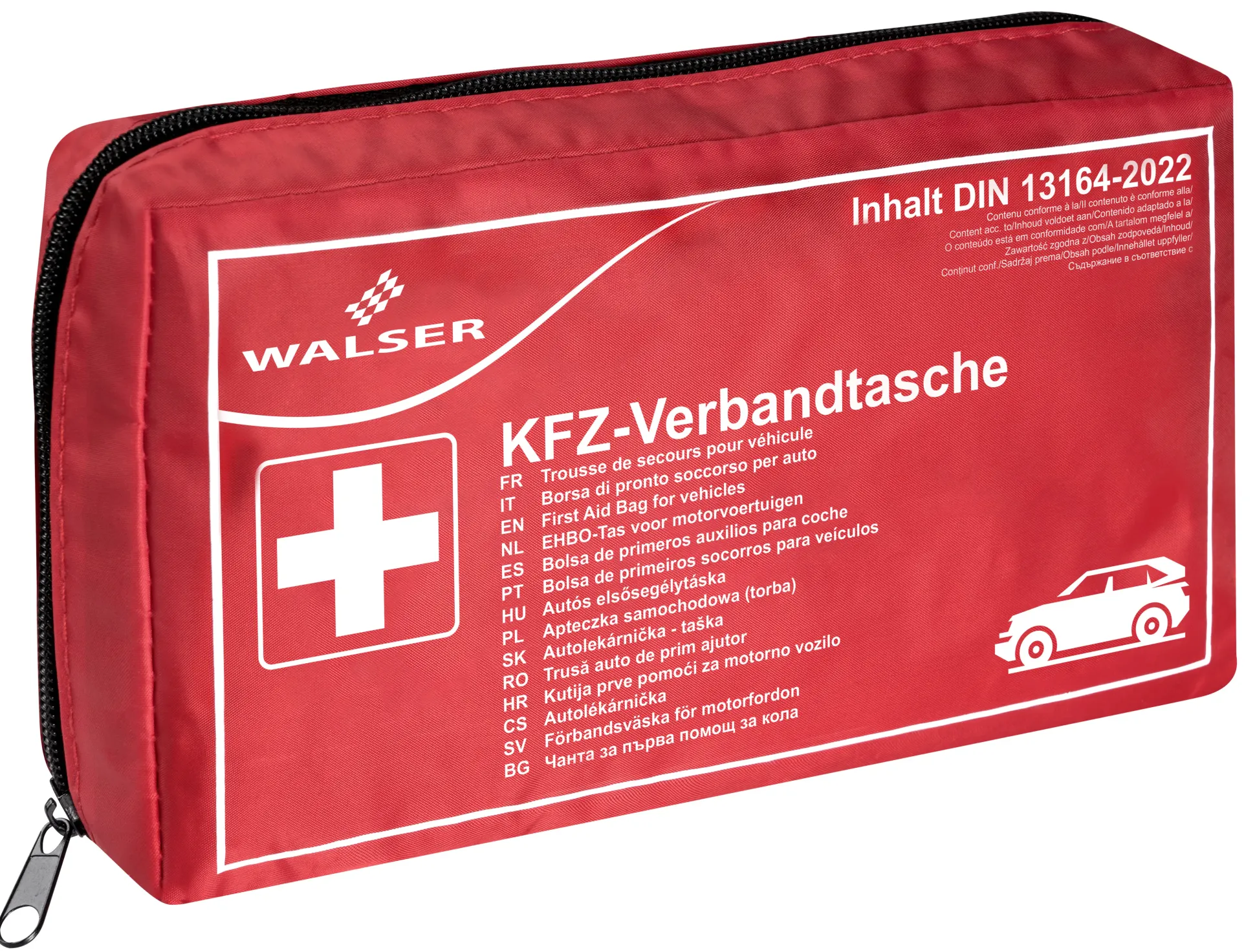 Walser KFZ Verbandstasche DIN 13164:2022
