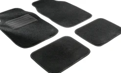 Walser Universal Fußmatten Velours Komplett-Set schwarz