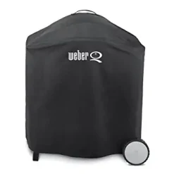 Weber Premium Abdeckhaube für Grills Serie Q300 / Q3000 mit Rollwagen