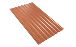 Weckman Trapezblech 200 x 110 cm 0,5 mm ziegelrot