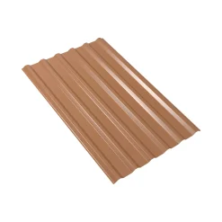 Weckman Trapezblech 120 x 77,6 cm 0,5 mm ziegelrot