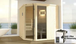 Weka Elementsauna Varberg Gr. 3 Sparset 7,5 kw OS
