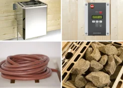 Weka Elementsauna Varberg Gr. 3 Sparset 7,5 kw OS