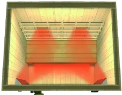 Weka Infrarotkabine MILA 1 1700 Watt