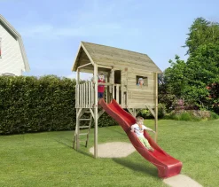 Weka Spielturm 815 Tabaluga 235 x 125 x 332 cm mit Wellenrutsche