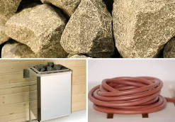 Weka Technikpaket 1 mit 9,0 kW Saunaofen