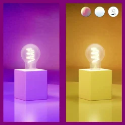 WIZ LED-Leuchtmittel Birnenform A67 E27 6,3W warmweiß bis kaltweiß smart RGB