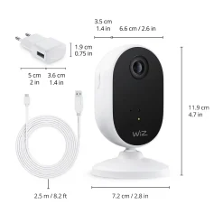 WiZ Sichheits-Kamera für Innen Wifi 1080 P