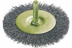 Wolfcraft Scheibendrahtbürste Ø 75 x 10 mm Schaft Ø 6 mm