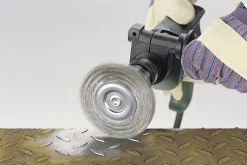 Wolfcraft Scheibendrahtbürste Ø 75 x 20 mm Schaft 6 mm