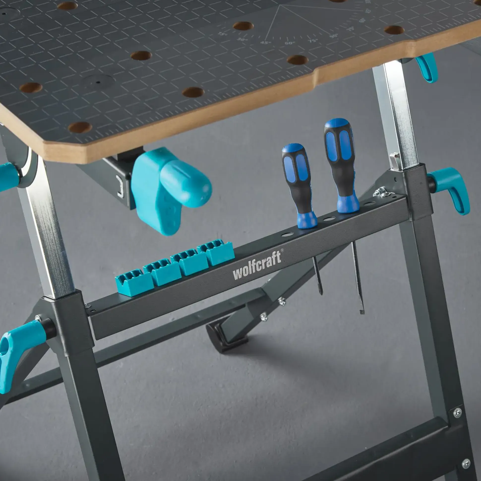 Wolfcraft Spanntisch MASTER 650 ERGO stufenlos höhenverstellbar