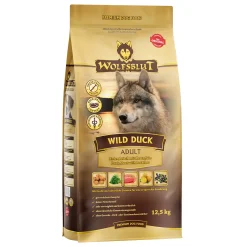 Wolfsblut Wild Duck Hundetrockenfutter Adult getreidefrei 12,5 kg Ente