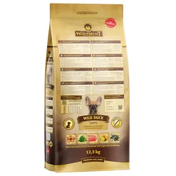 Wolfsblut Wild Duck Puppy Hundetrockenfutter Junior getreidefrei 12,5 kg Ente