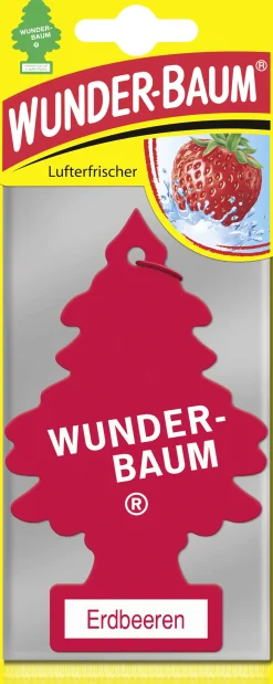 Wunderbaum Papierlufterfrischer Erdbeere