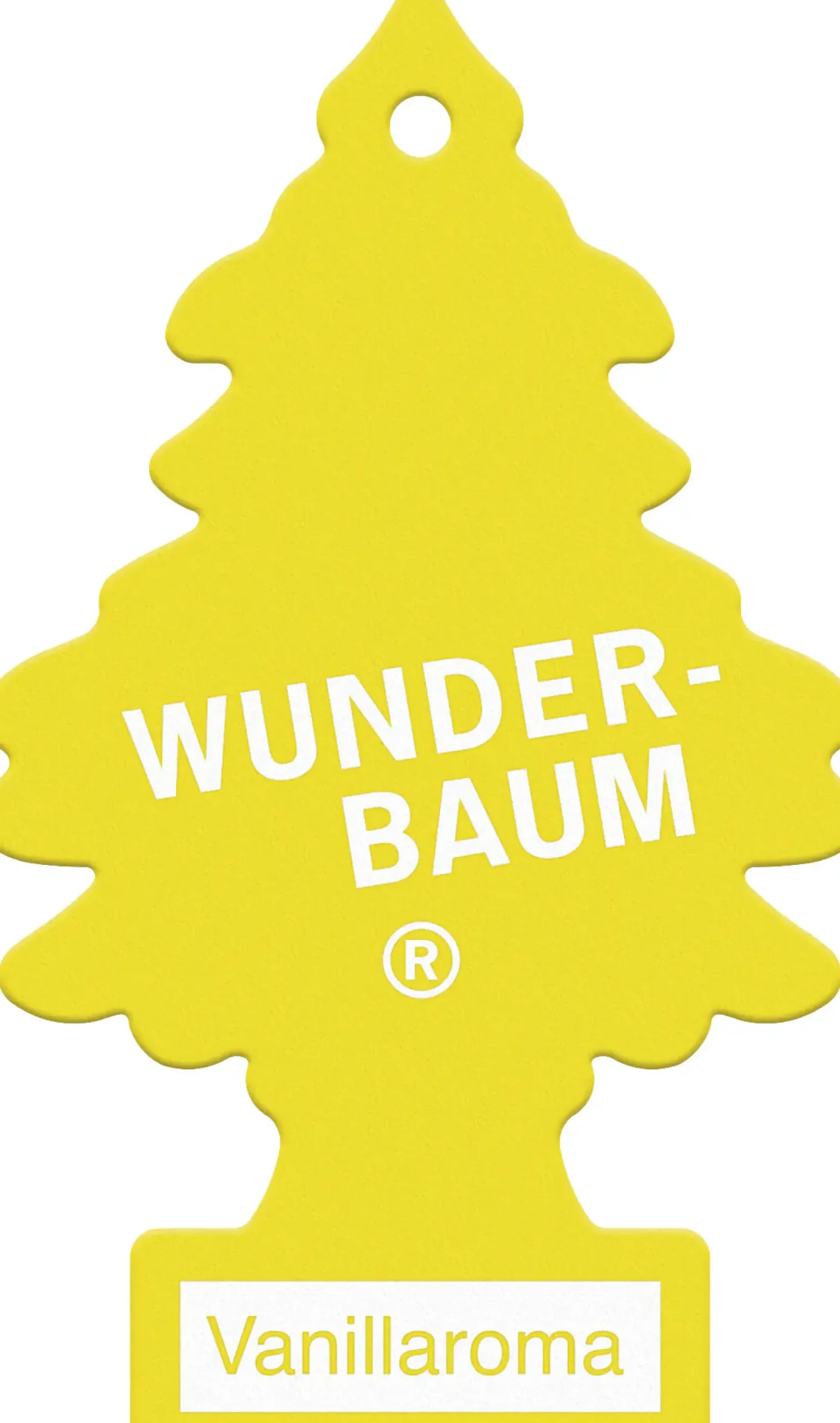 Wunderbaum Papierlufterfrischer Vanillearoma