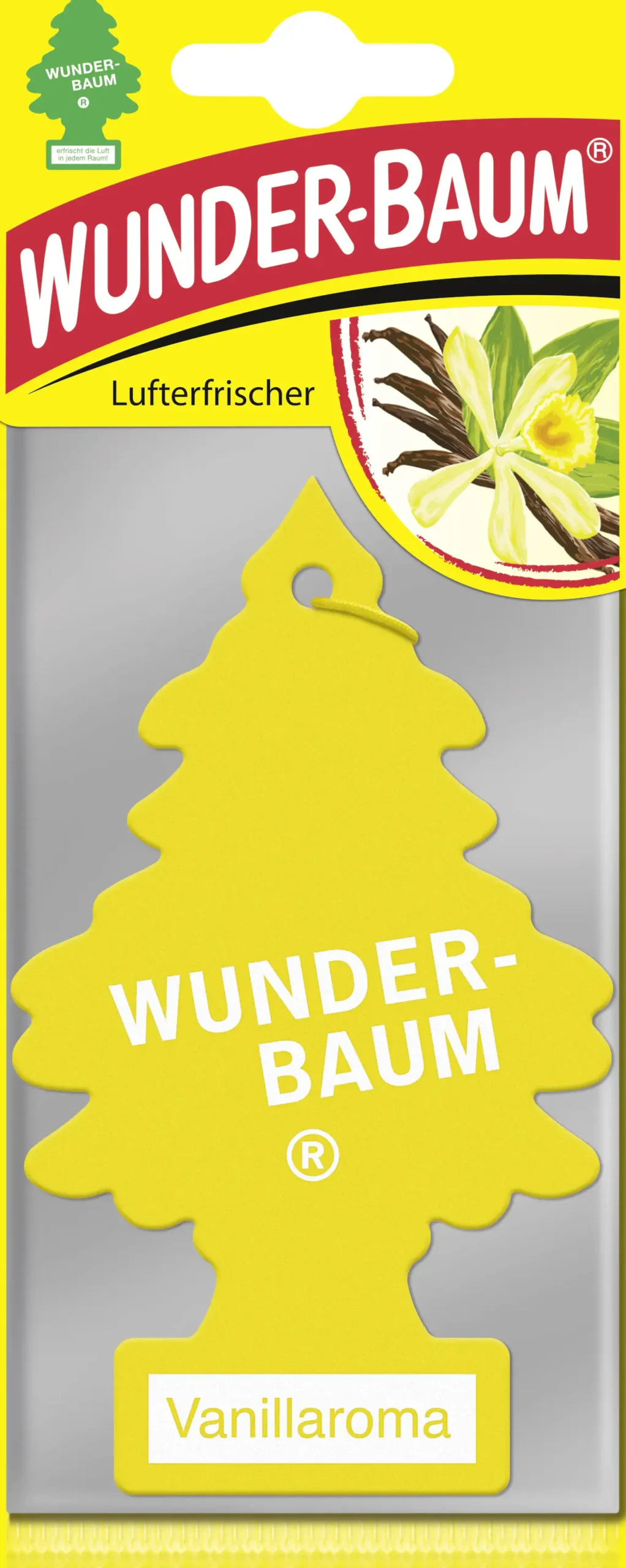 Wunderbaum Papierlufterfrischer Vanillearoma