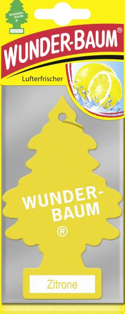 Wunderbaum Papierlufterfrischer Zitrone