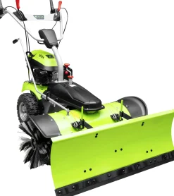 Zipper Kehrmaschine ZI-KM1000 100 cm Arbeitsbreite, 4-Takt Benzin