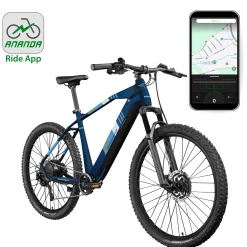 Zündapp E-Bike Z808 MTB 27,5 Zoll 10-Gang 550 Wh dunkelblau