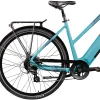 Zündapp E-Bike Z810 Trekking 28 Zoll 8-Gang 550 Wh türkisblau