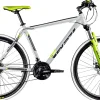 Zündapp Mountainbike FX27 650B MTB Hardtail 27,5 Zoll RH 48cm 21-Gang grau grün