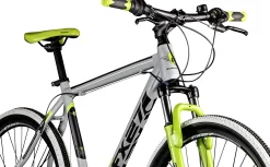 Zündapp Mountainbike FX27 650B MTB Hardtail 27,5 Zoll RH 48cm 21-Gang grau grün