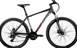Zündapp Mountainbike FX27 650B MTB Hardtail 27,5 Zoll RH 48cm 21-Gang schwarz rot