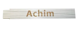 Zollstock Achim 2 m weiß