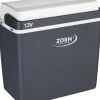 Zorn Kühlbox elektrisch ZA24 12V Anschluss Auto & Caravan grau/weiß  21,9 L
