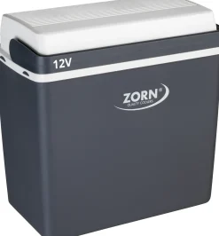 Zorn Kühlbox elektrisch ZA24 12V Anschluss Auto & Caravan grau/weiß  21,9 L